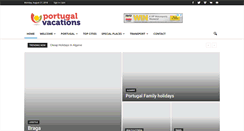 Desktop Screenshot of portugal-vacations.com