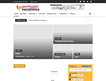Tablet Screenshot of portugal-vacations.com